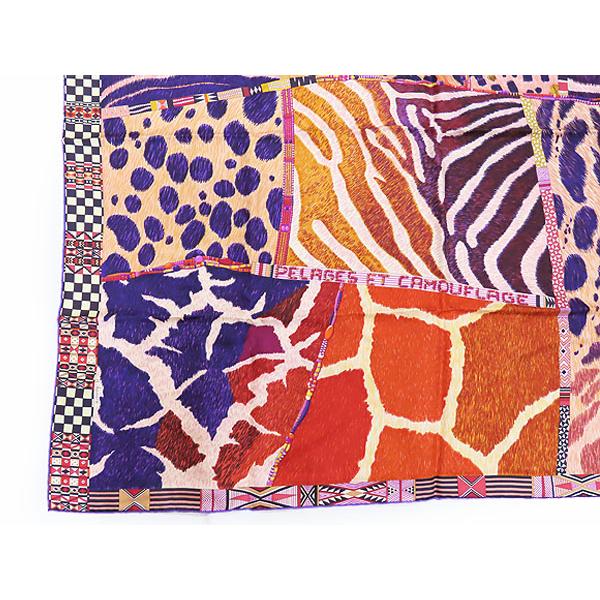 HERMES（エルメス） レア新古品 カレ90 PELAGES ET CAMOUFLAGE 野生と