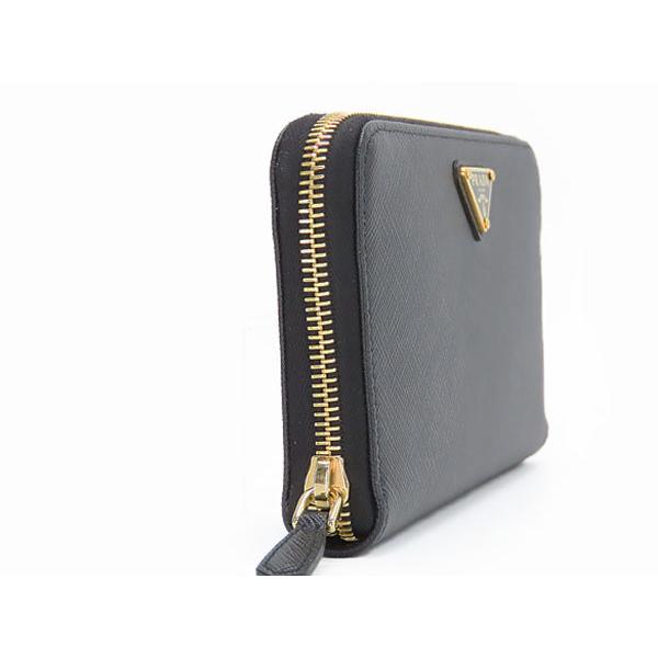 PRADA 新古品 プラダ サフィアーノ トライアングル ジップ PRADA 新古品 プラダ サフィアーノ トライアングル ジップ