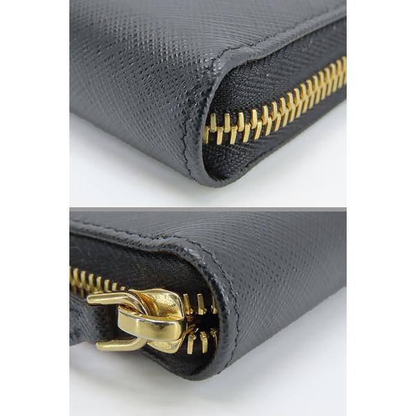 PRADA 新古品 プラダ サフィアーノ トライアングル ジップ PRADA 新古品 プラダ サフィアーノ トライアングル ジップ