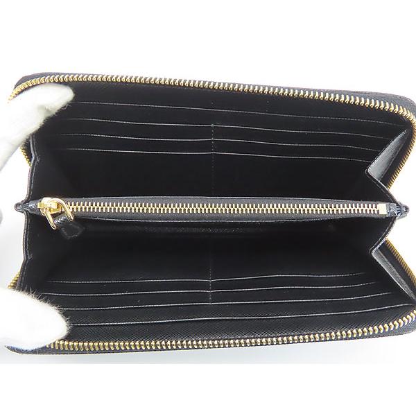 PRADA 新古品 プラダ サフィアーノ トライアングル ジップ PRADA 新古品 プラダ サフィアーノ トライアングル ジップ