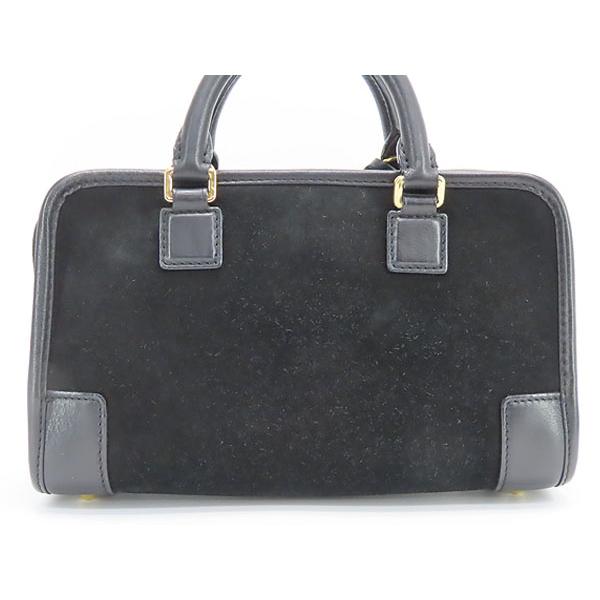 LOEWE（ロエベ） 美品 アマソナ23 スエード 2WAY ハンドバッグ ミニ
