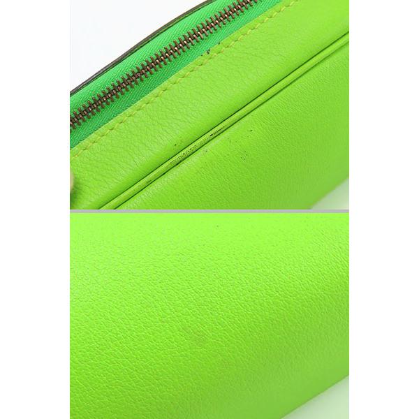 HERMES エルメス ペンケース ペンポーチ　マルチケース グリーン　筆入 HERMES（エルメス） 激レア美品 HERMES Scrib スクリブ ペンケース