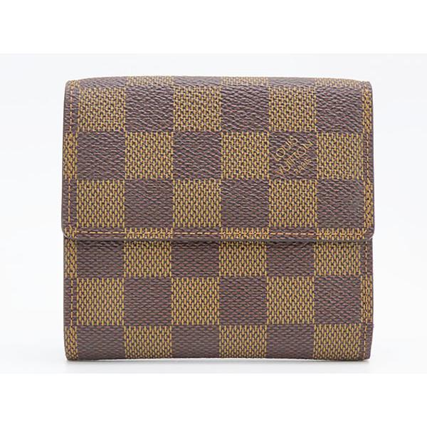 ルイヴィトン　ダミエ　ポルトフォイユ　エリーズ　 Wホック　三つ折り財布 LOUIS VUITTON（ルイ・ヴィトン） 新古品 ダミエ ポルトフォイユ