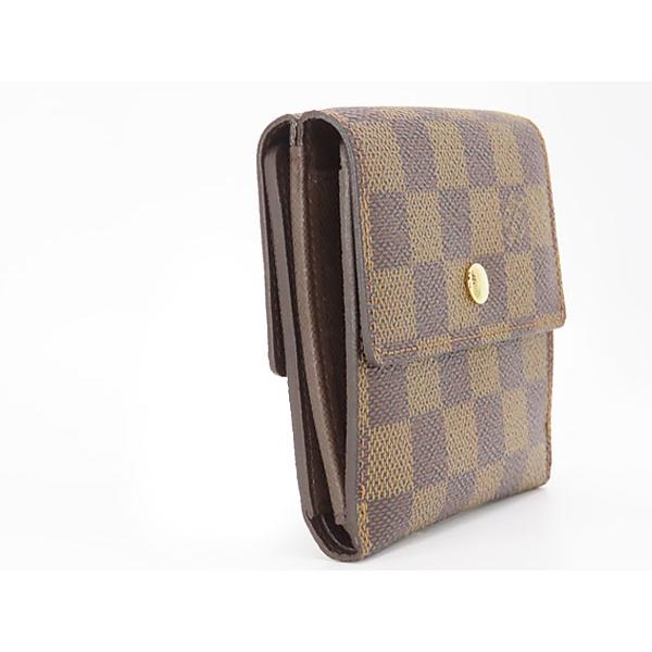 ルイヴィトン ダミエ ポルトフォイユ エリーズ Wホック 財布 LOUIS VUITTON（ルイ・ヴィトン） 新古品 ダミエ ポルトフォイユ