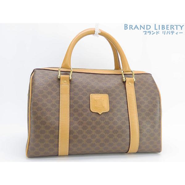 CELINE（セリーヌ） 美品 ヴィンテージ マカダム ミニボストンバッグ