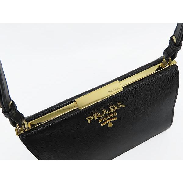 PRADA 美品 プラダ サフィアーノ ライトフレームバッグ PRADA 美品 プラダ サフィアーノ ライトフレームバッグ