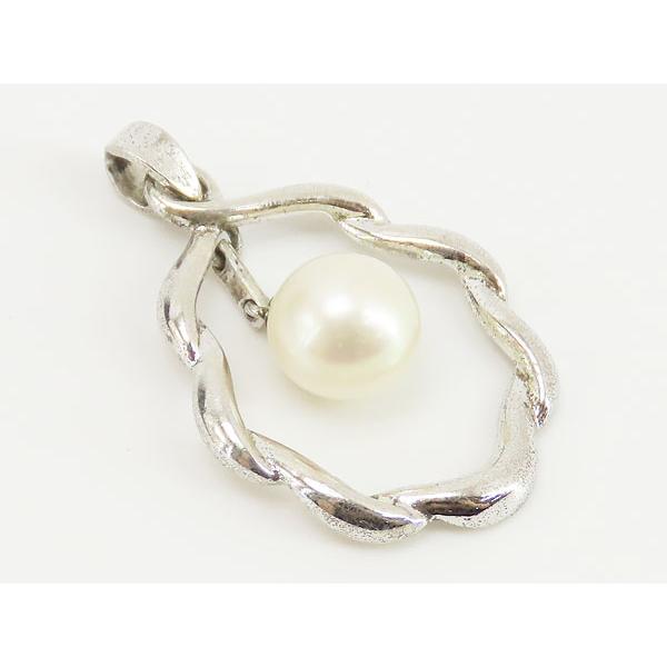 MIKIMOTO パール ペンダントトップ シルバー MIKIMOTO（ミキモト） パール ペンダント トップ ネックレストップ