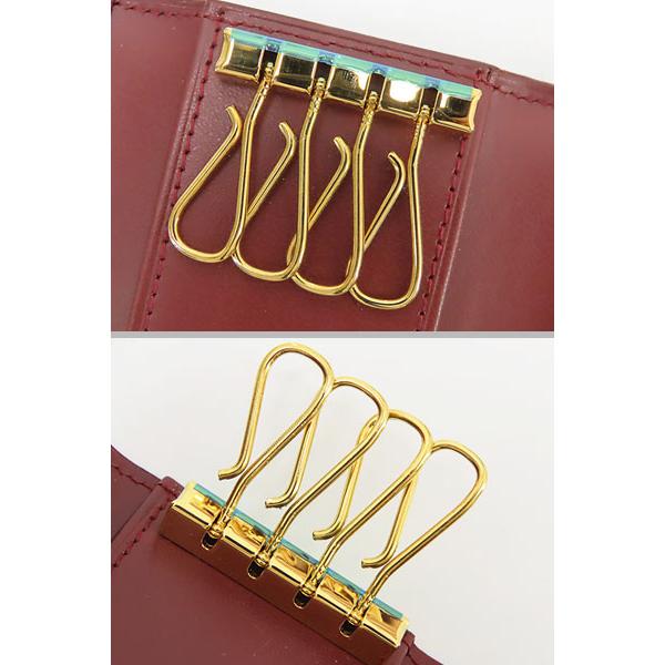 must de Cartierマストドゥ カルティエ 4連 レザーキーケース MUST DE CARTIER 未使用 カルティエ Cartier マストライン 4連 キー
