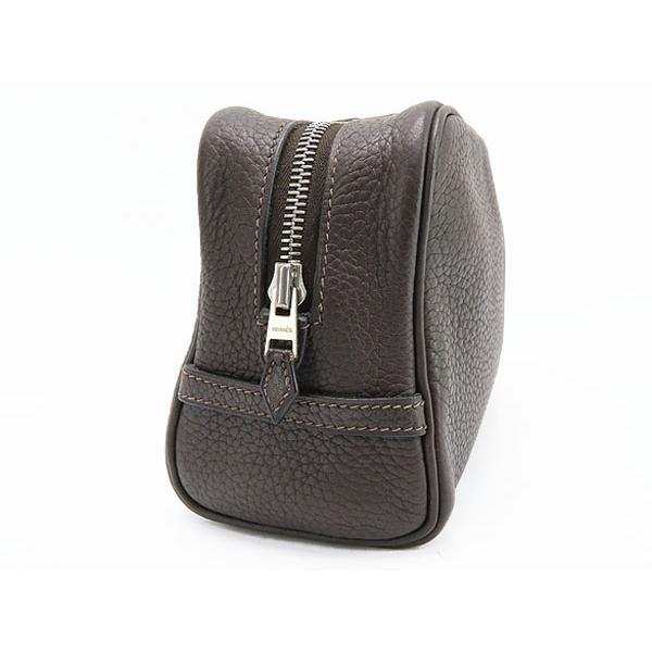 HERMES　トゥルースヴィクトリアPM　K刻印　セカンドバッグ　ベーシュ　本革 レア新品同様 エルメス HERMES トゥルース ヴィクトリア PM ポーチ