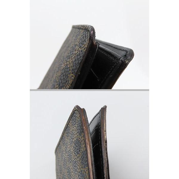 新品✨CELINE セリーヌ　マカダム柄　二つ折り財布　ブラック　トリオンフ CELINE（セリーヌ） 超美品 ヴィンテージ マカダム トリオンフ 二