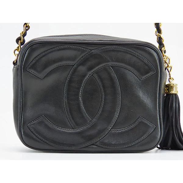CHANEL レア美品 シャネル ヴィンテージ ココマーク フリンジ CHANEL レア美品 シャネル ヴィンテージ ココマーク フリンジ
