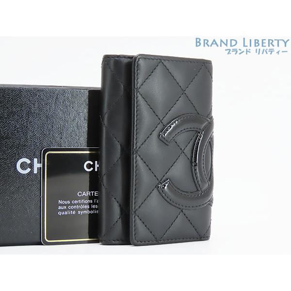 美品 CHANEL シャネル 6連キーケース マトラッセ カンボンライン CAMBON 未使用 シャネル CHANEL カンボンライン 6連キーケース