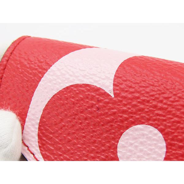 ルイヴィトン モノグラム ジャイアント ゾエ 三つ折り財布 ピンク