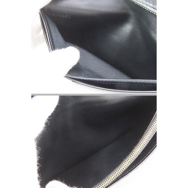 ほぼ新品 セリーヌ CELINE トリオンフ バーティカルウォレット 二