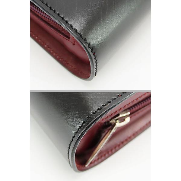 レア美品 カルティエ Cartier ヴィンテージ トリニティ レザー ミニハンドバッグ パーティーバッグ ブラック ボルドー L3000496