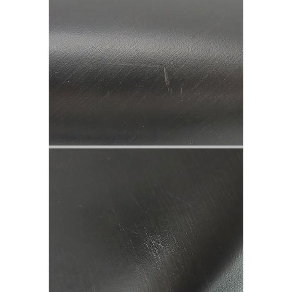 レア美品 カルティエ Cartier ヴィンテージ トリニティ レザー ミニハンドバッグ パーティーバッグ ブラック ボルドー L3000496