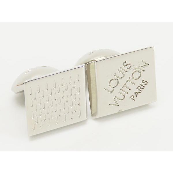 LOUIS VUITTON 美品 ルイヴィトン ブトン ドゥ マンシェット ダミエ 