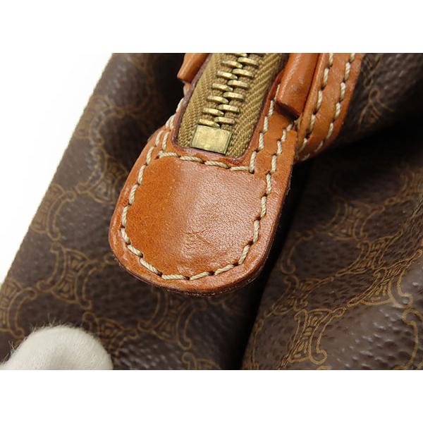 CELINE（セリーヌ） 超美品 ヴィンテージ マカダム コスメポーチ 化粧