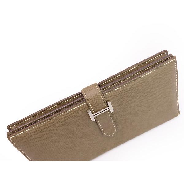HERMES 美品 エルメス ベアンスフレ 二つ折り長財布 マチ有り HERMES 美品 エルメス ベアンスフレ 二つ折り長財布 マチ有り
