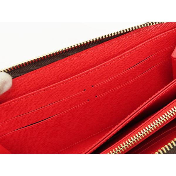 限定新古品 ルイヴィトン LOUIS VUITTON ヤヨイ クサマ モノグラム パンプキン ドット ジッピーウォレット ラウンドファスナー長財布 ルージュ M60450の画像