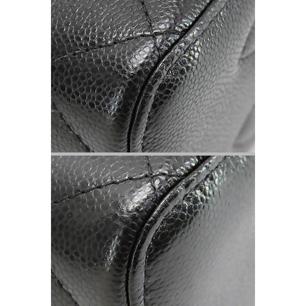 マトラッセ 超美品 シャネル CHANEL ココマーク キャビアスキン