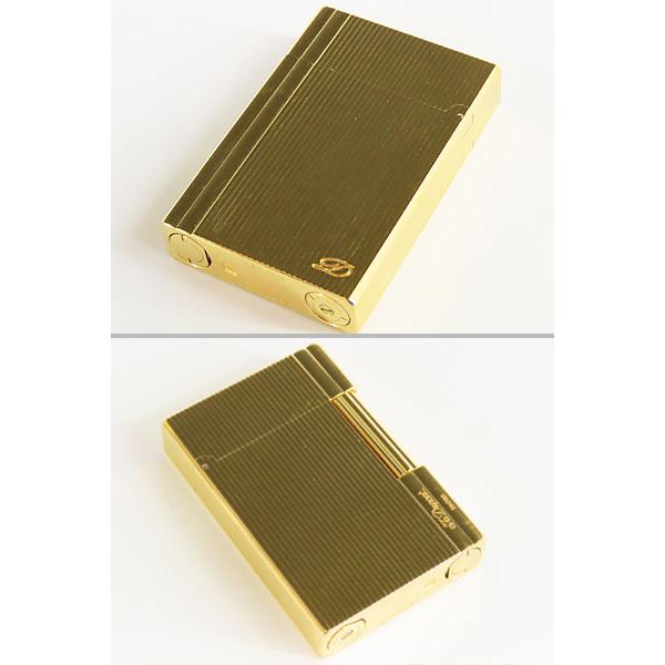 STデュポン　ギャッツビィー　ゴールドボーダーライン S.T.DUPONT（エス・テー・デュポン） 快音美品 デュポン ギャッツビー