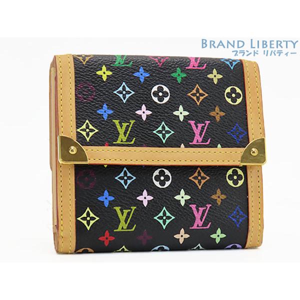 LOUIS VUITTON 美品 ルイヴィトン モノグラムマルチカラー ポルトモネ  