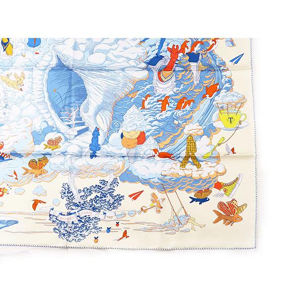 HERMES（エルメス） 新古品 カレ90 SUR MON NUAGE 私の雲 スカーフ
