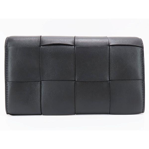 ボッテガ ヴェネタ 長財布 カセット ラージフラップ マキシ イントレ