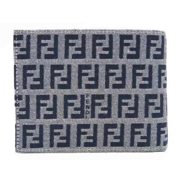 FENDI（フェンディ） ほぼ新品 ヴィンテージ ズッキーノ 二つ折り財布