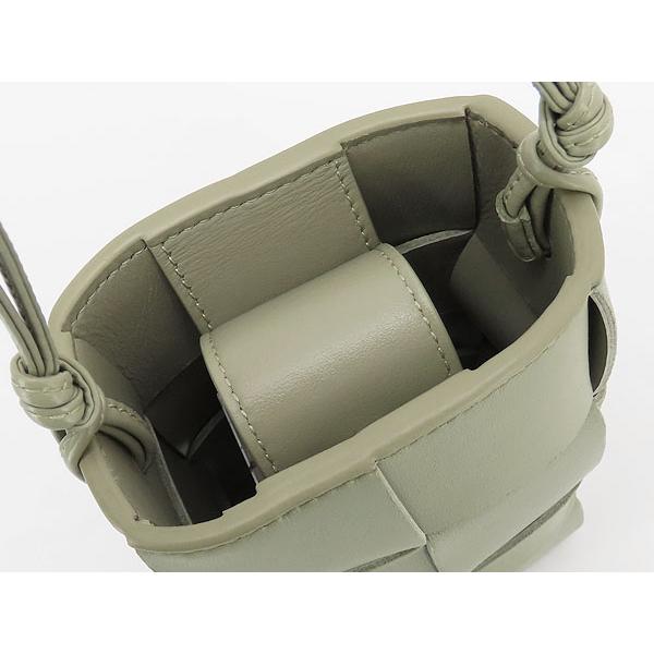 [美品]ボッテガヴェネタイントチャートメッセンジャーバック希少アイボリー BOTTEGA VENETA（ボッテガ・ヴェネタ） レア美品 ボッテガ ヴェネタ