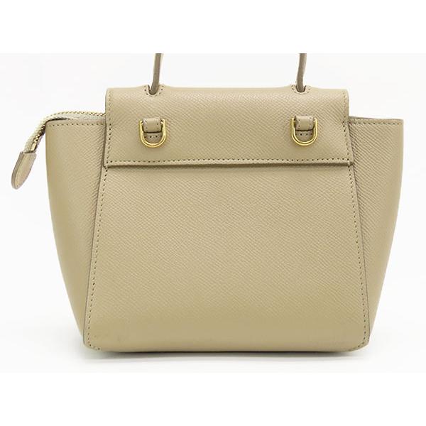 CELINE 美品 セリーヌ ピコ ベルトバッグ 2WAY ミニハンドバッグ 