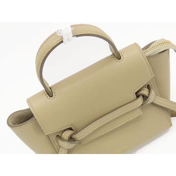 CELINE 美品 セリーヌ ピコ ベルトバッグ 2WAY ミニハンドバッグ 