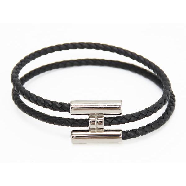 HERMES（エルメス） 美品 トゥルニ トレッセ 2連 ブレスレット