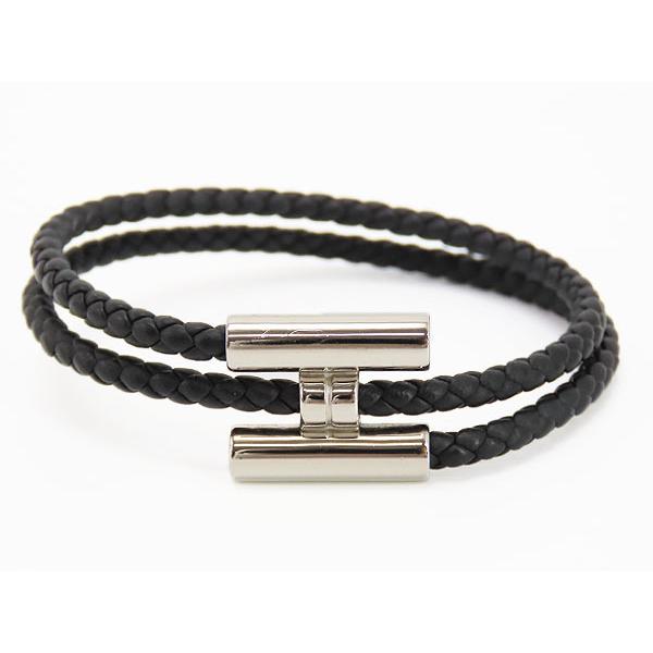 HERMES（エルメス） 美品 トゥルニ トレッセ 2連 ブレスレット 