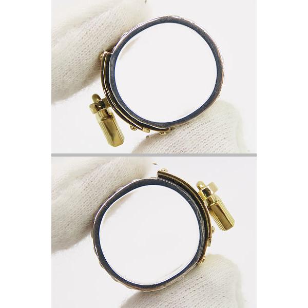 HERMES（エルメス） 美品 ケリー リング 指輪 コンビ 750 K18 シルバー