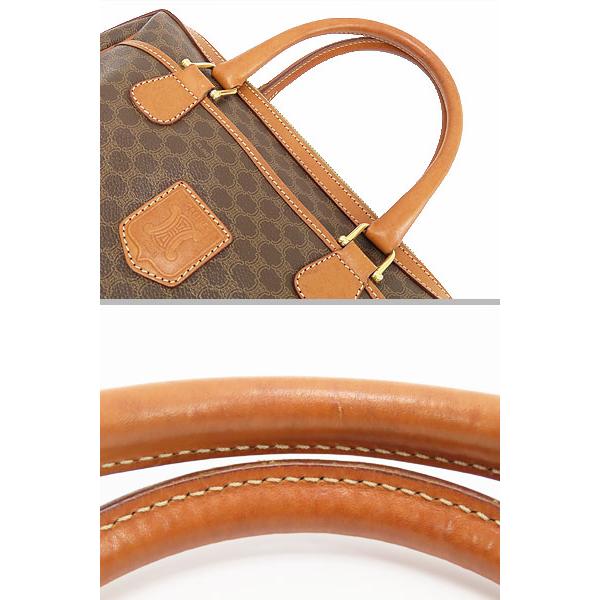 CELINE（セリーヌ） 美品 ヴィンテージ マカダム ミニボストンバッグ