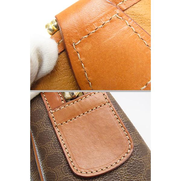 CELINE（セリーヌ） 美品 ヴィンテージ マカダム ミニボストンバッグ