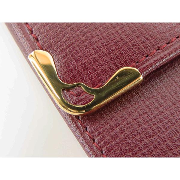 Cartier（カルティエ） 未使用 マストライン がま口 三つ折り財布