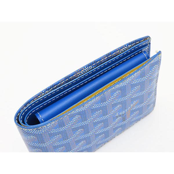 レア美品 ゴヤール GOYARD ヘリボーン サンフロランタン 二つ折り財布 