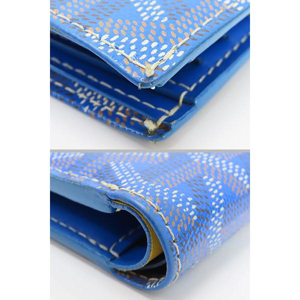 GOYARD レア美品 ゴヤール ヘリボーン サンフロランタン 二つ折り財布 