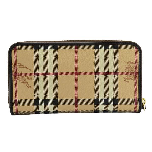 BURBERRY（バーバリー） レア超美品 ヘイマーケットチェック ラウンド