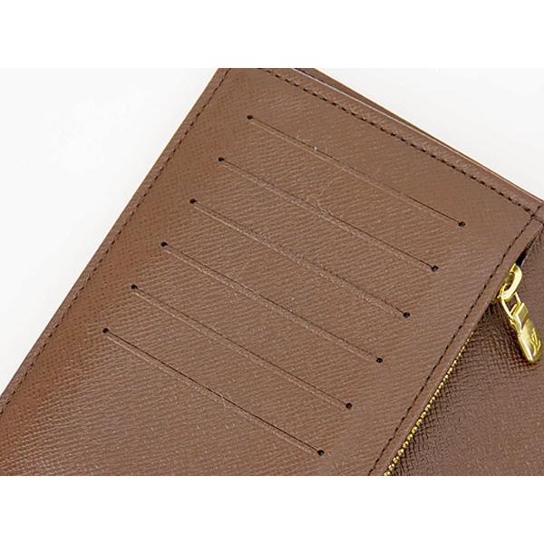 LOUIS VUITTON 未使用 ルイヴィトン ダミエ ポルトフォイユ ブラザ 二 