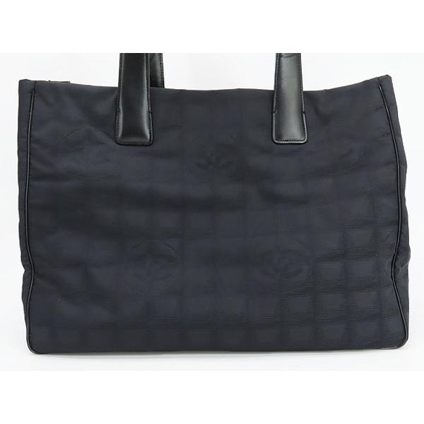 超美品 シャネル CHANEL ニュートラベルライン トートMM トートバッグ 
