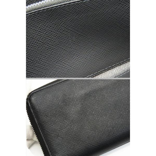 PRADA（プラダ） 美品 サフィアーノ テック トライアングル L字
