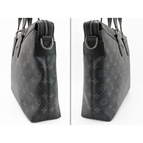 【美品】ルイヴィトン　モノグラムエクリプス　ブリーフケース　ブラック　1202 LOUIS VUITTON（ルイ・ヴィトン） 超美品 モノグラム エクリプス