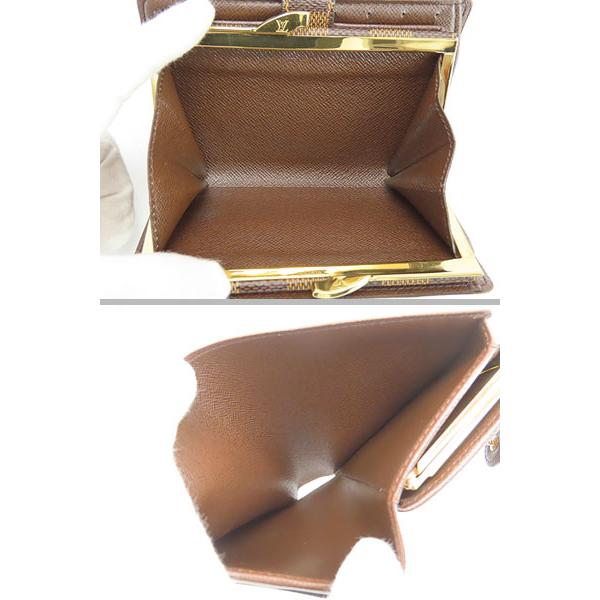 LOUIS VUITTON 美品 ルイヴィトン ダミエ ポルトモネ ビエ ヴィエノワ
