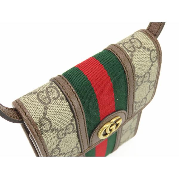 新古品 グッチ GUCCI オフィディア GGスプリーム シェリー ミニバッグ フォンポーチ ポシェット ショルダーバッグ マルチケース iPhoneケース 625757｜brandliberty｜04