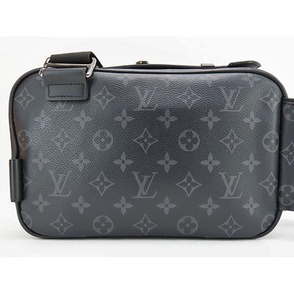 LOUIS VUITTON ルイヴィトン モノグラムエクリプス バムバッグ ショルダーバッグ ミニバッグ ブラック レザー×PVC M42906 シルバー金具 LOUIS VUITTON（ルイ・ヴィトン） 未使用 モノグラム エクリプス