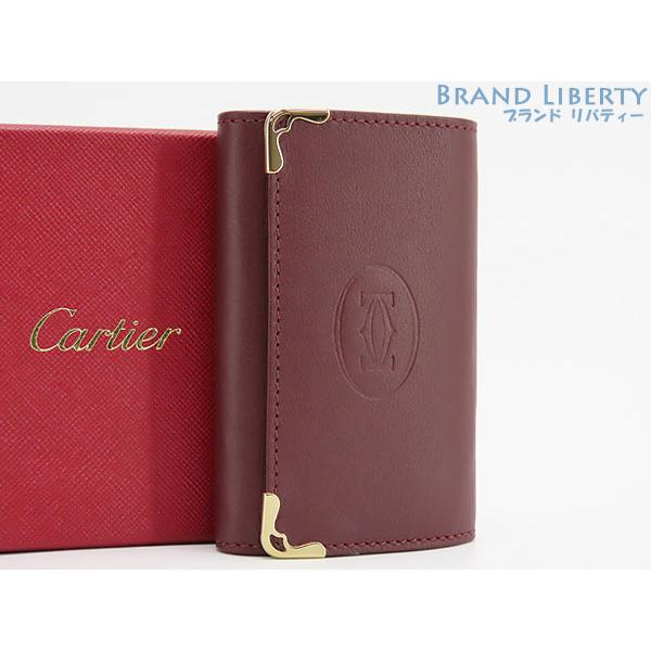 新古品 カルティエ Cartier マストドゥカルティエ 6連 キーケース